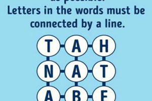 Brain Teaser Word Puzzle